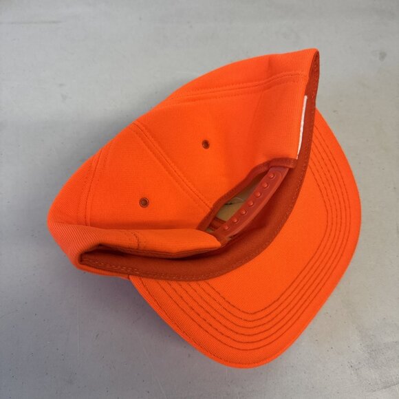 Rare Weyerhaeuser Vintage Hunters Orange Trucker SnapBack Hat Made In USA EUC - Picture 5 of 9
